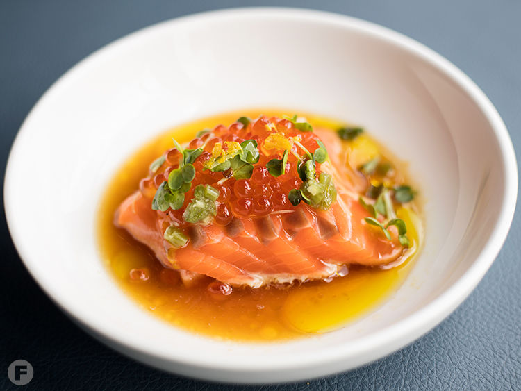 Sake Sashimi at Indo